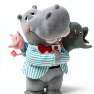 Duck and Hippo Book 4: Valentine's Day Adventure by Two Lions-0