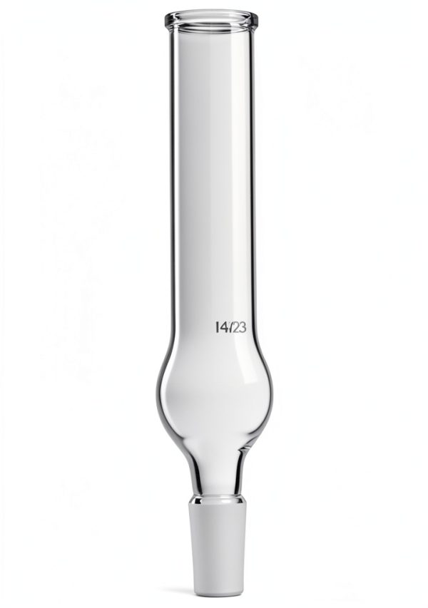 DADAKEWIN 193mm Drying Tube Straight Glass 24/29 Joint Borosilicate-4