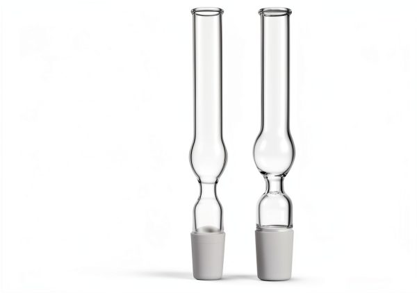DADAKEWIN 193mm Drying Tube Straight Glass 24/29 Joint Borosilicate-1