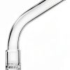 3-Pack Glass Tube Stem (110mm Curved) 120° Angle, Laboratory Air Drying Tube (Curved)-1