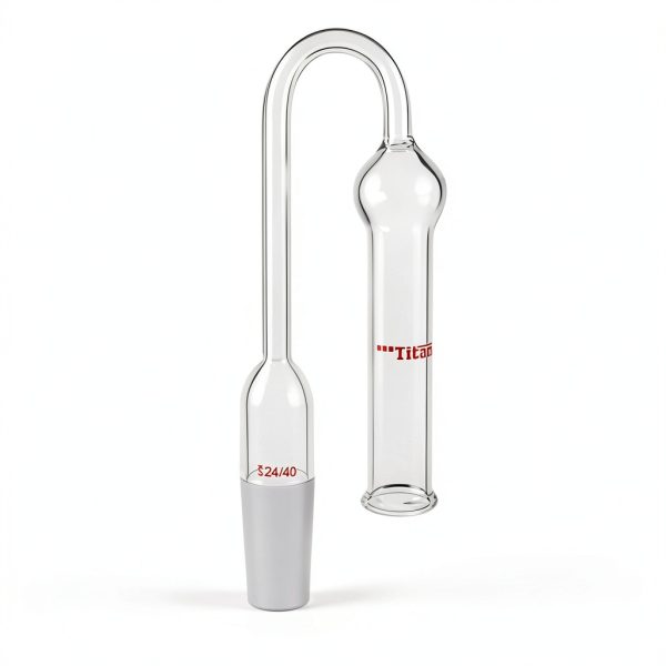 Glass Drying Tube Adapter with 24/40 Taper Joint by ADAMAS BETA-1