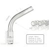 Glass Tubes Stem 6-Pack GZXD Drying Tubes 110mm Straight Curved-2