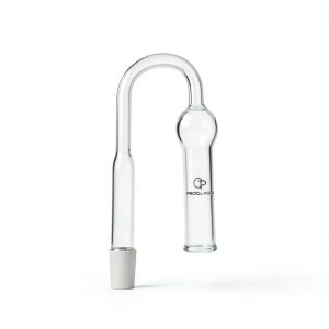 Adapter Drying Tube U Shaped Joint 24/40 PROGLASS Borosilicate Glass-0