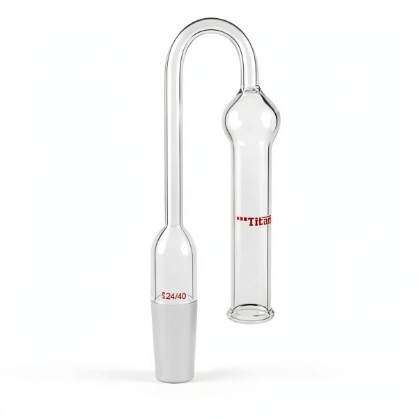 Glass Drying Tube Adapter with 24/40 Taper Joint by ADAMAS BETA-0
