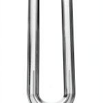 2PCS Borosilicate Glass Drying Tube,180 mm, U-Shaped, For Gas volume measurement, Ammonia fountain scientific experiment-1