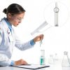Baluue Glass Drying Tubes 5pcs for Chemistry Lab Teaching Equipment-4
