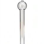 401-3 Borosilicate Glass Drying Tube with One Bulb, 200mm Length-0
